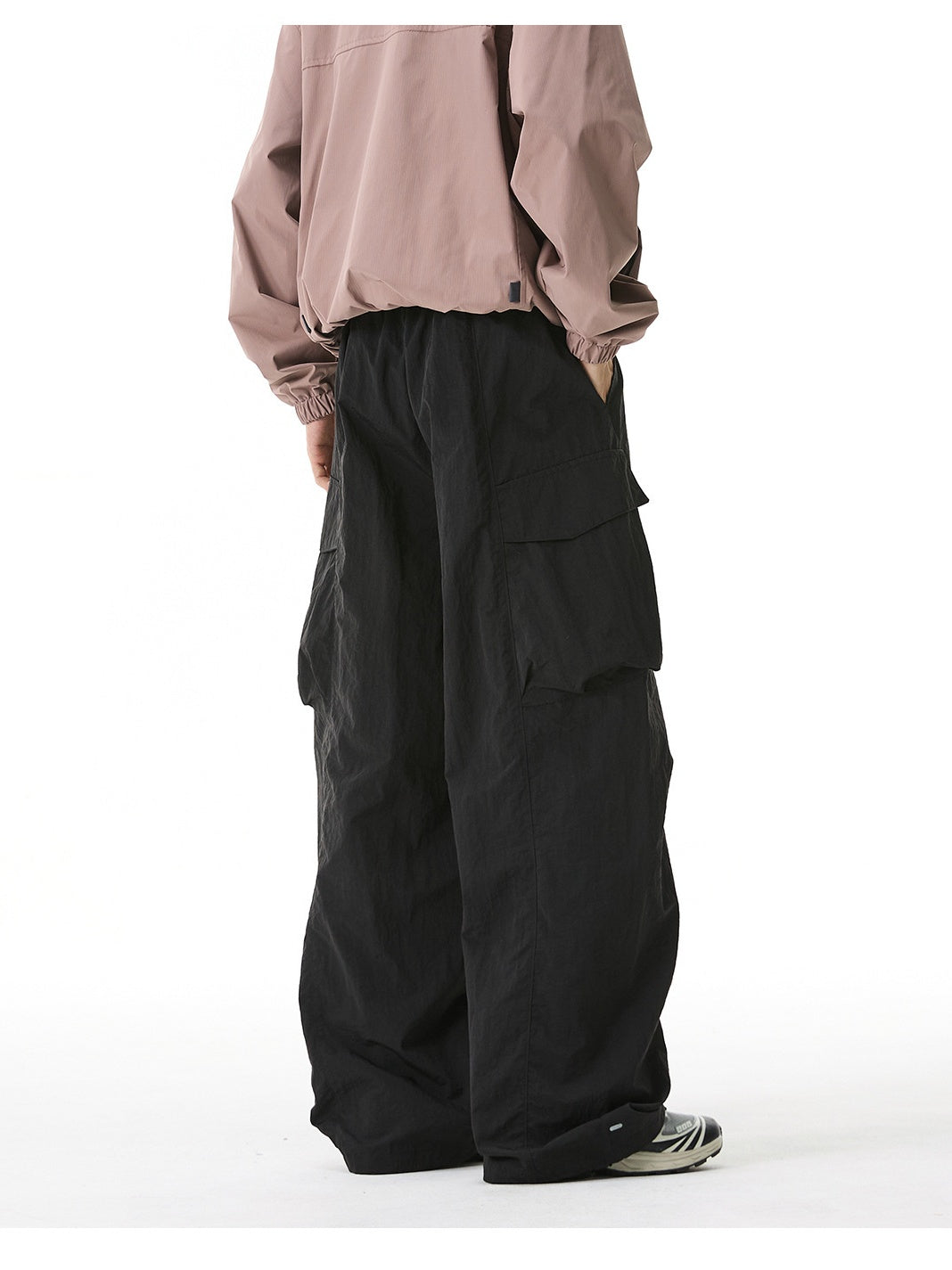 Outdoor Water-repellent Side patch pockets Tooling Loose Versatile trousers