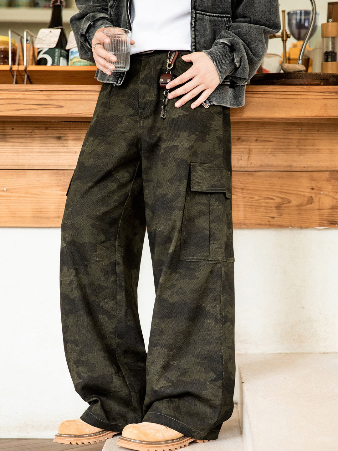 Liber Autumn Men's None Camouflage Pants