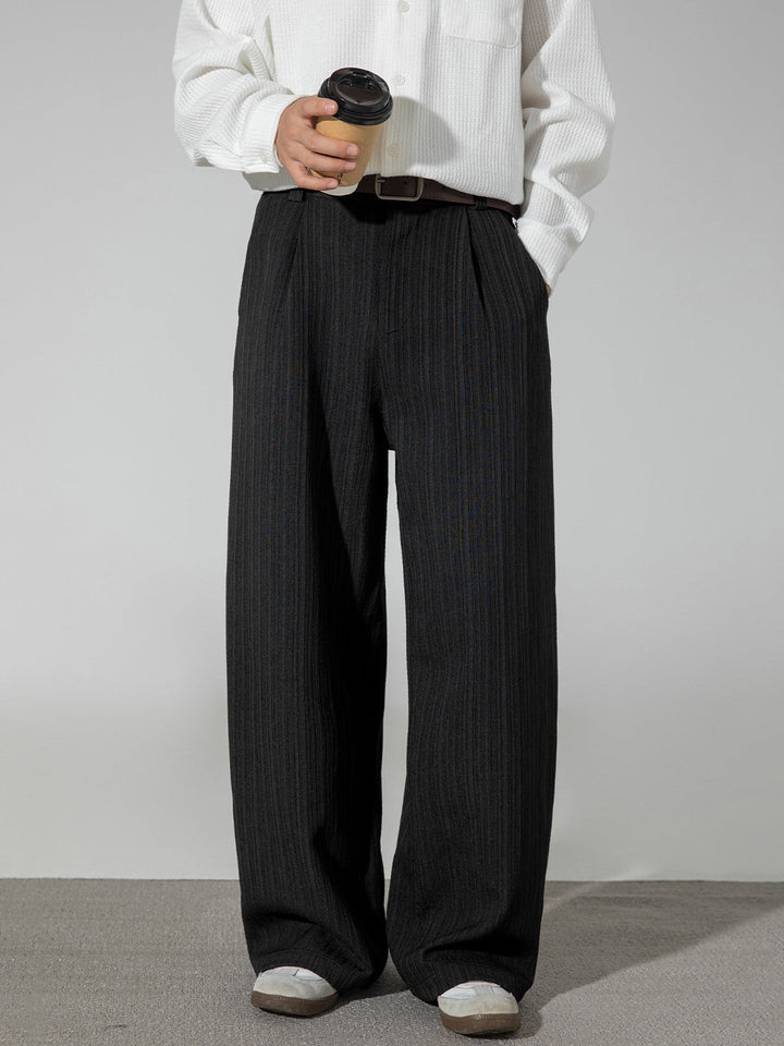 City Commuting Gathering Stripes All-match Pants