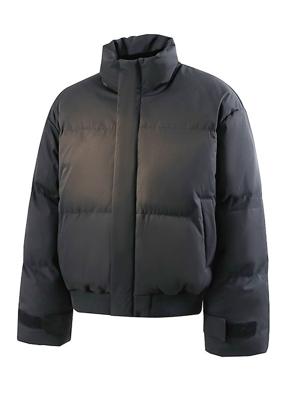 Short Three-proof Stand-up Collar Thickened Cotton Coat