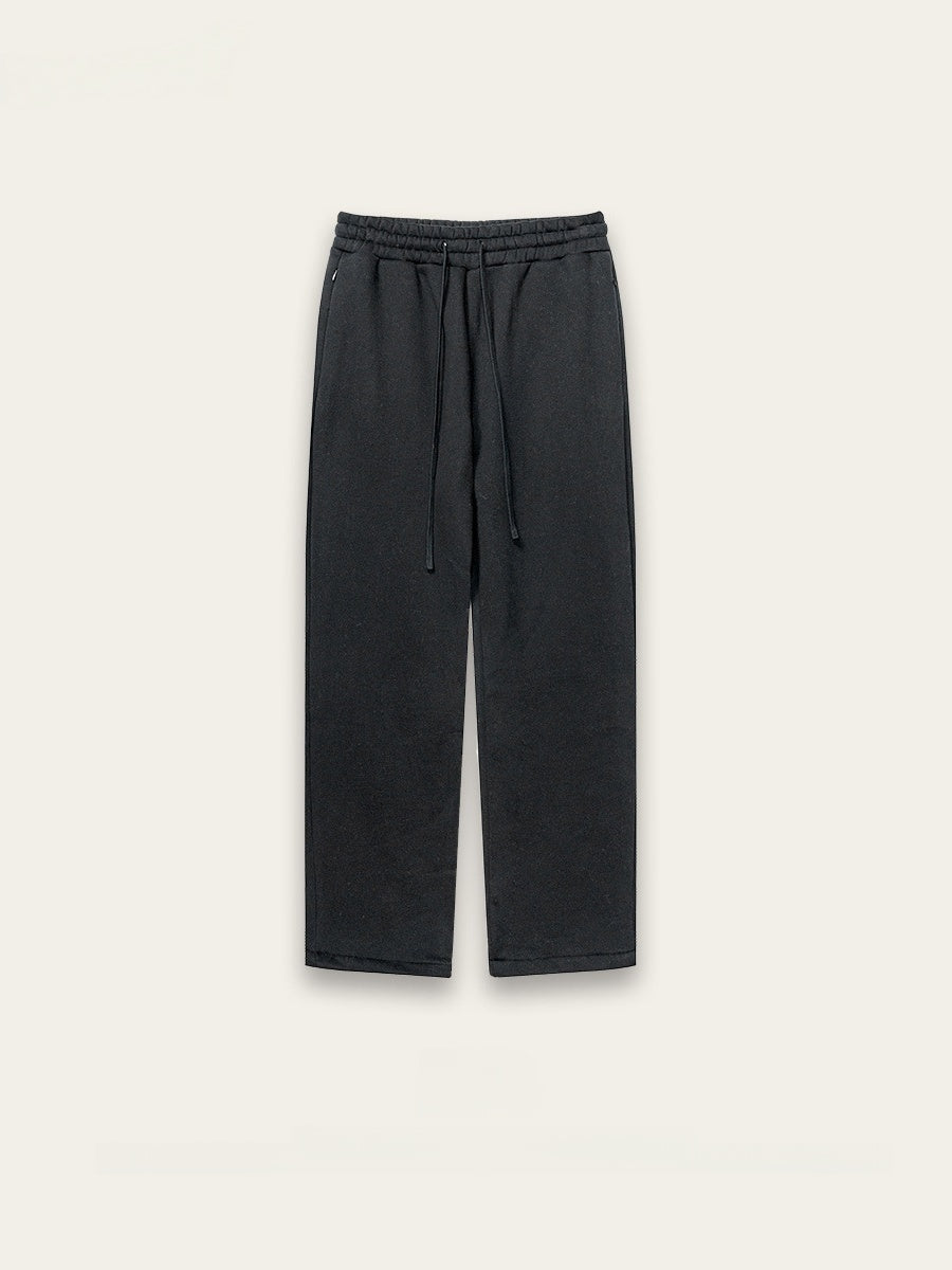 Loose Plush All-match Straight-leg Sweatpants