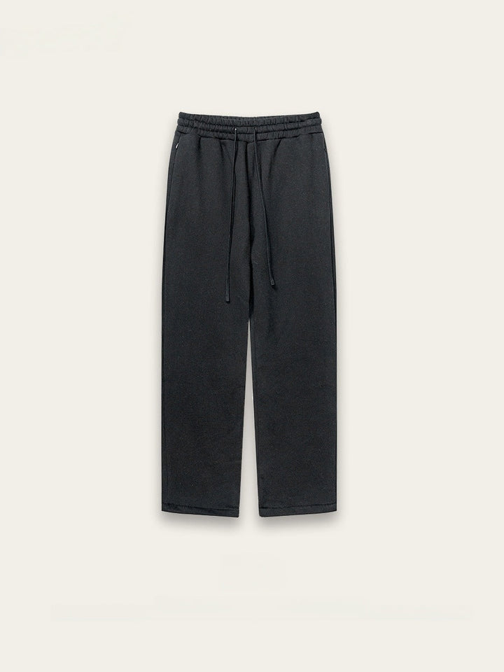 Loose Plush All-match Straight-leg Sweatpants