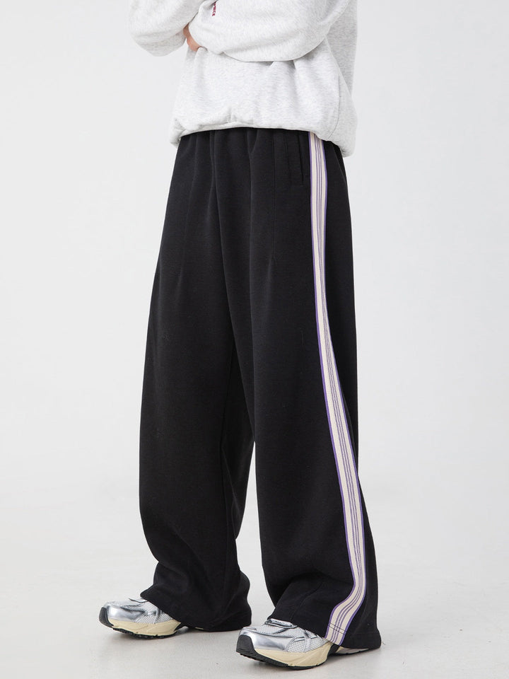 Liber Autumn Men's Stripes Pants