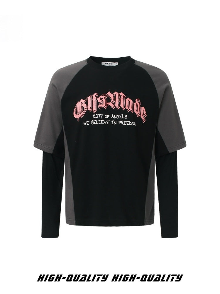 Liber Autumn Neutral wear Printed Creativity T-shirts