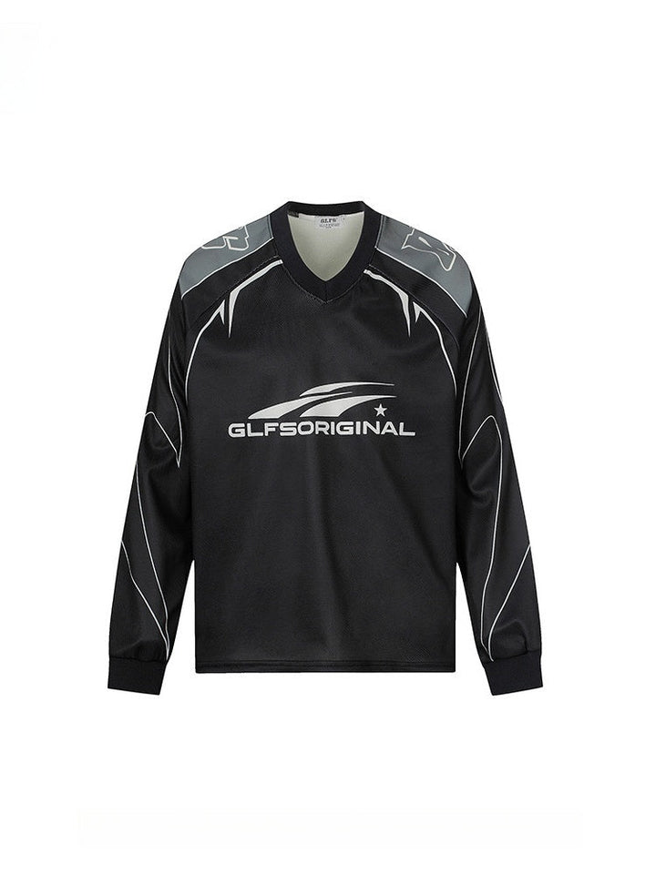 Liber Autumn Neutral wear Printed Letter T-shirts