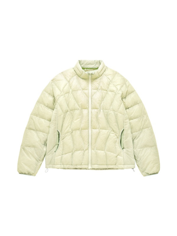 Dandelion Lightweight Stand Collar 90 Velvet Storage Down Jacket