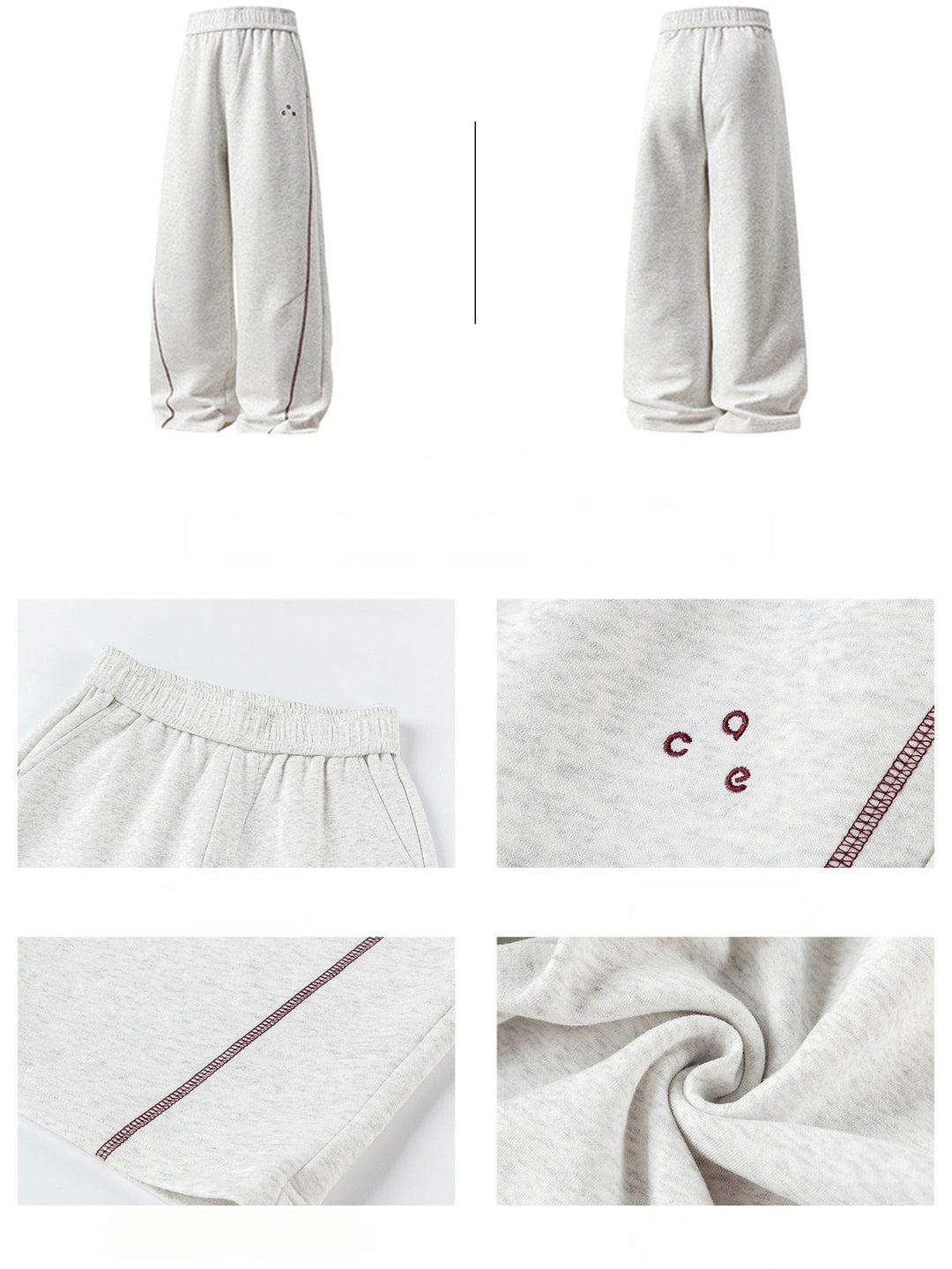 Liber Autumn Men's Embroidery Stripes Pants