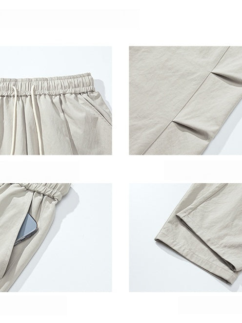 Liber Autumn Neutral wear Solid Color Pants