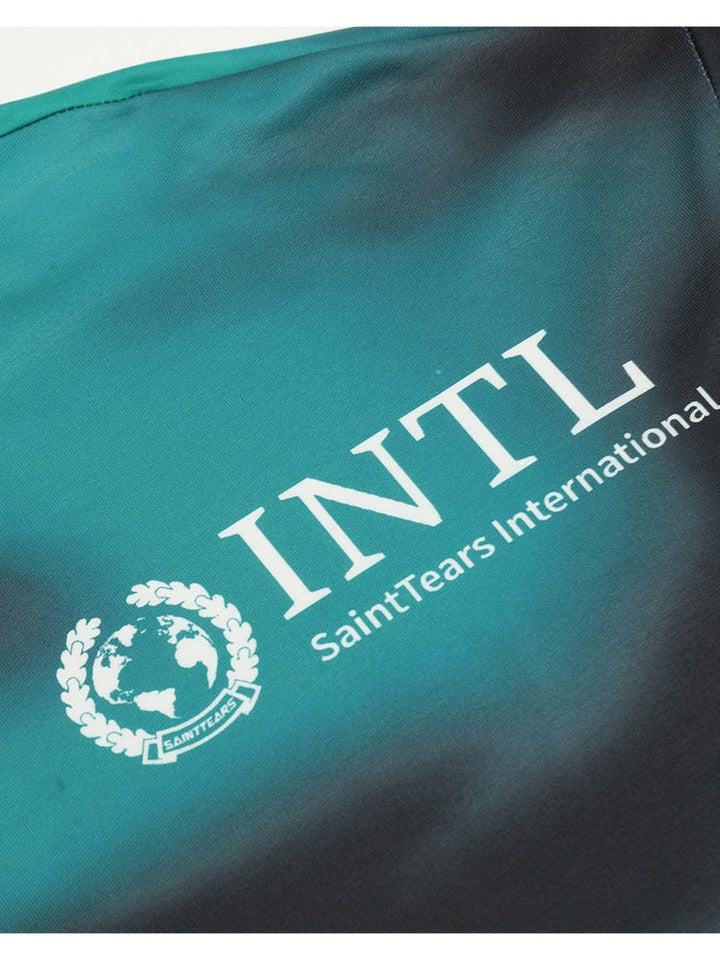 Liber Autumn Neutral wear Printed Letter T-shirts