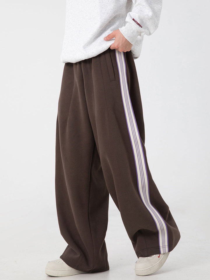 Liber Autumn Men's Stripes Pants
