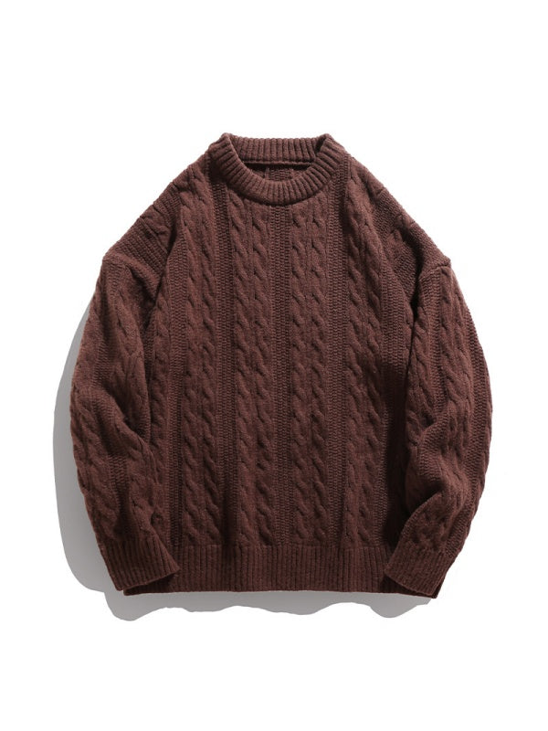 Liber Autumn Neutral wear Ribbed hem Sweaters
