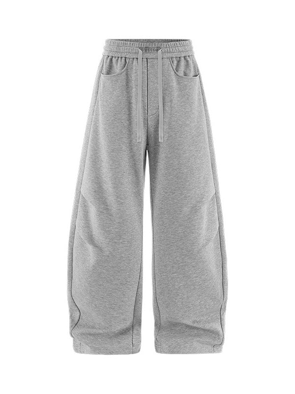 Double Pleat Machete Plush Casual Sweatpants