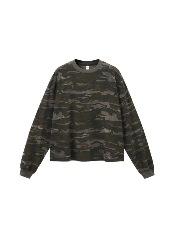 Liber Autumn Neutral wear Camouflage Camouflage T-shirts