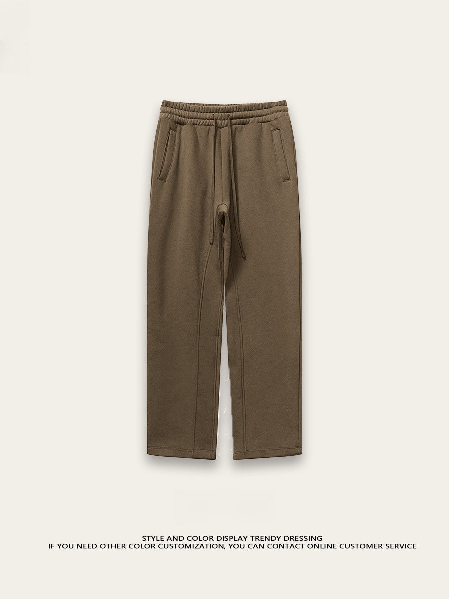 Neutral Light Fleece Sweatpants
