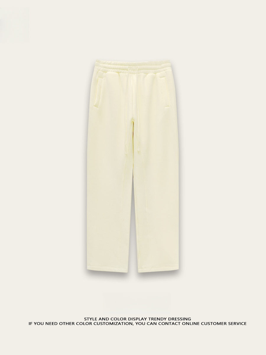 Neutral Light Fleece Sweatpants