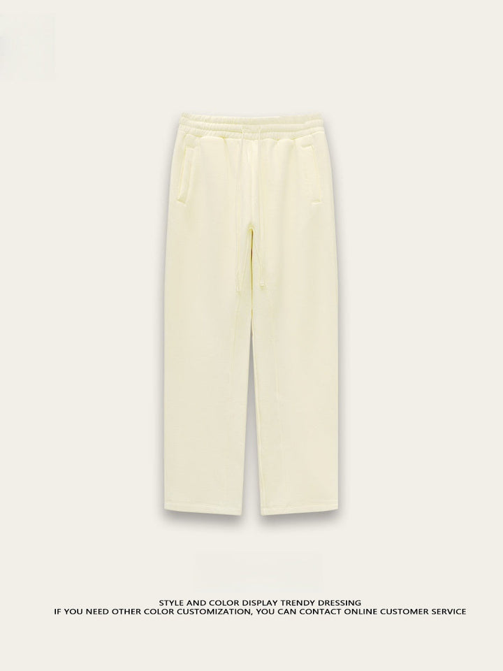 Neutral Light Fleece Sweatpants