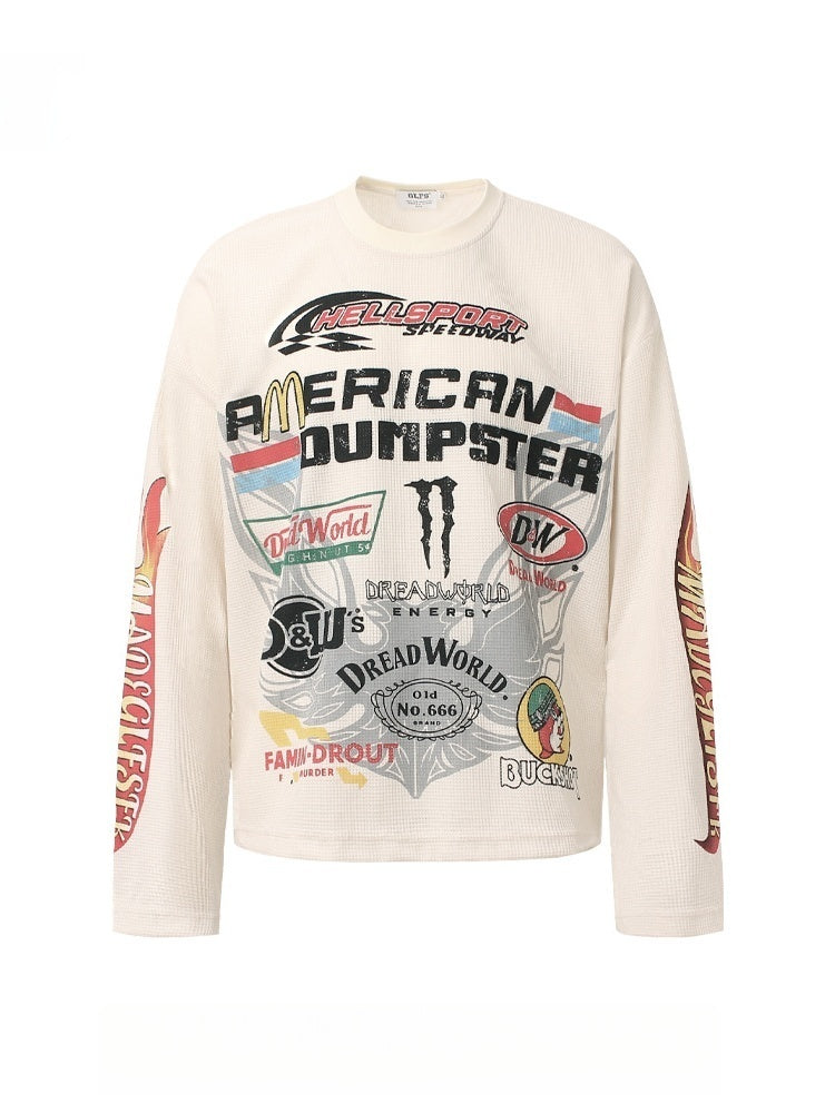 Liber Autumn Neutral wear Printed Creativity T-shirts