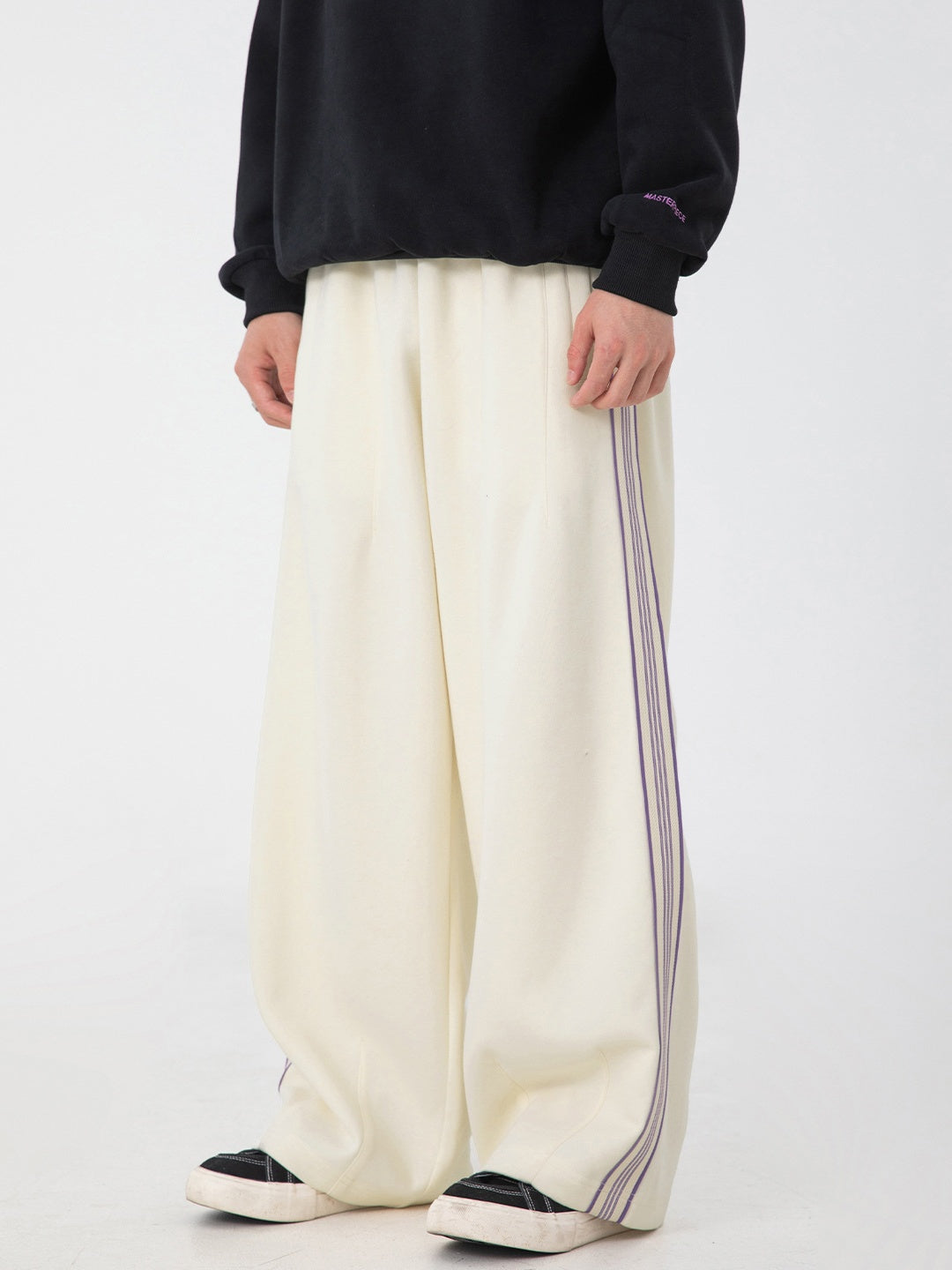 Liber Autumn Men's Stripes Pants