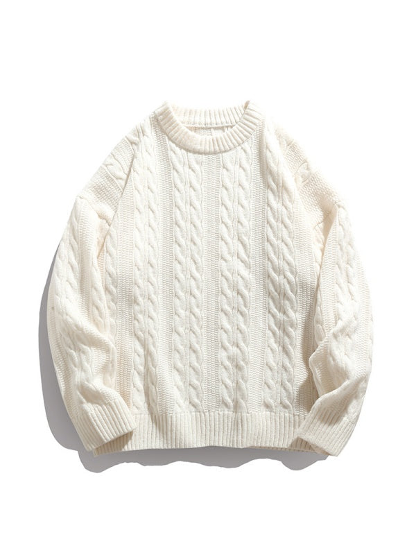 Liber Autumn Neutral wear Ribbed hem Sweaters