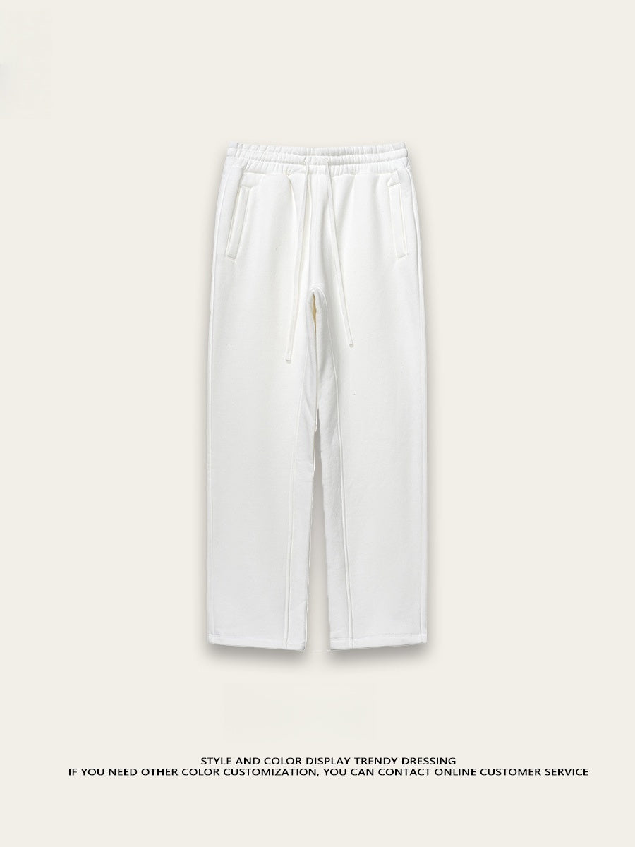 Neutral Light Fleece Sweatpants