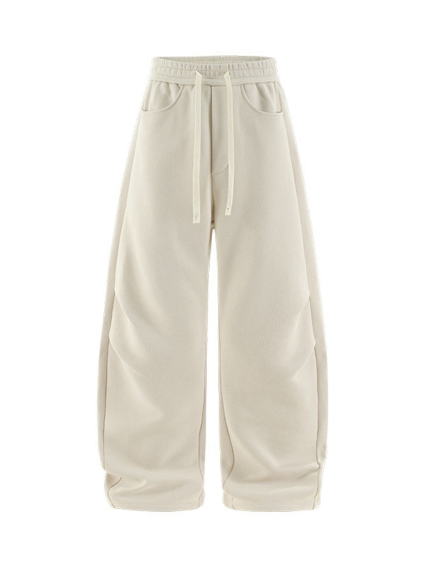 Double Pleat Machete Plush Casual Sweatpants