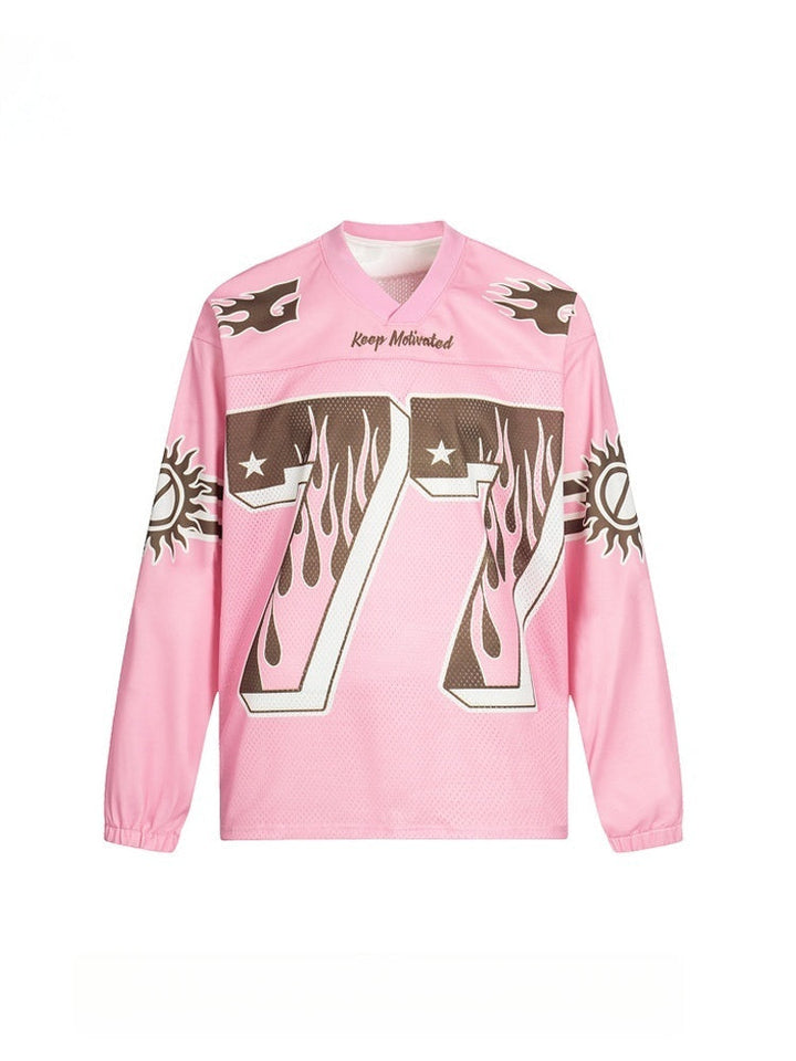 Liber Autumn Neutral wear Splicing Letter T-shirts