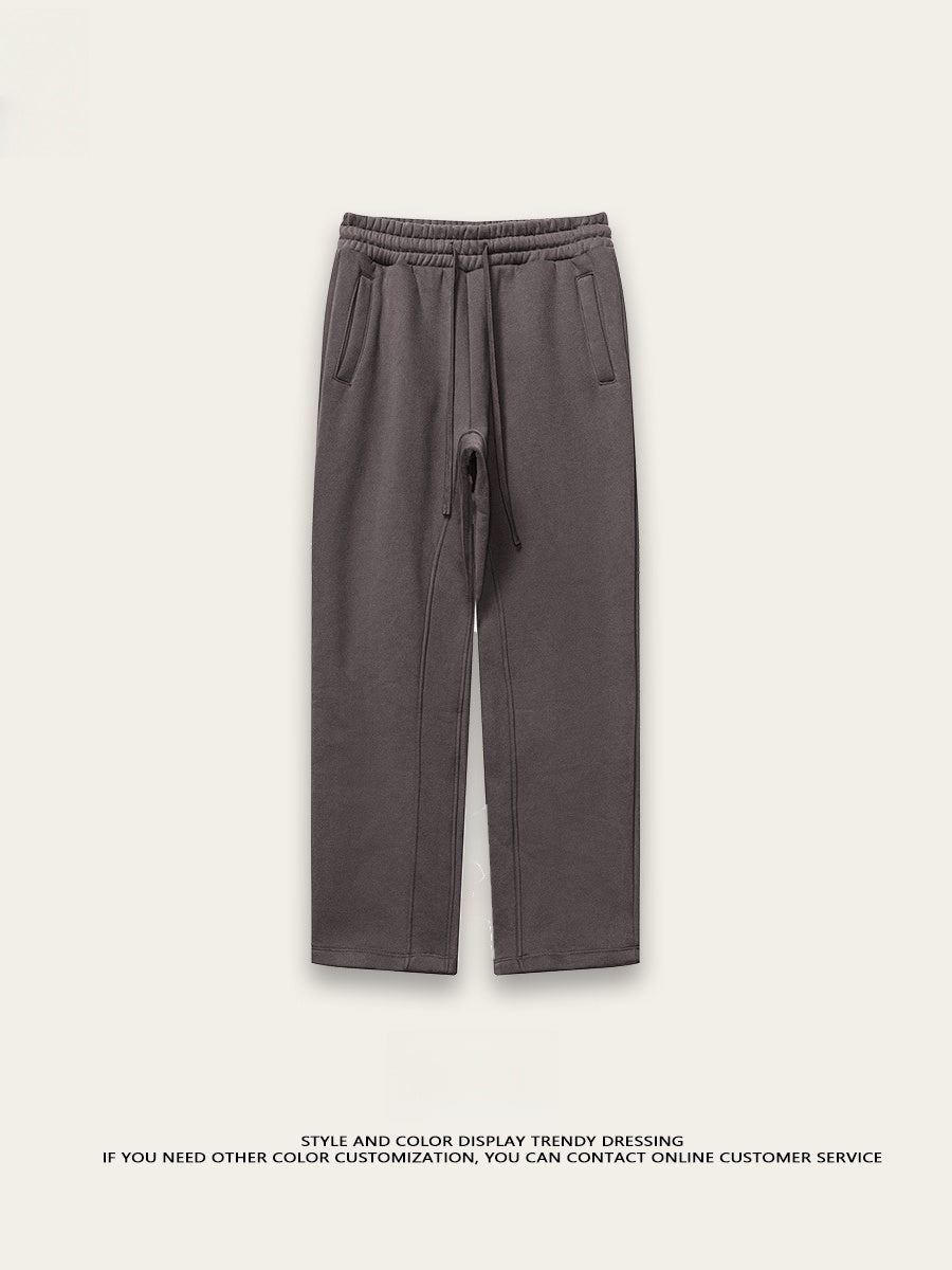 Neutral Light Fleece Sweatpants