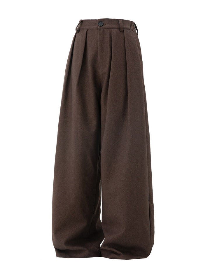 City Commuting Gathering Loose Straight Pants