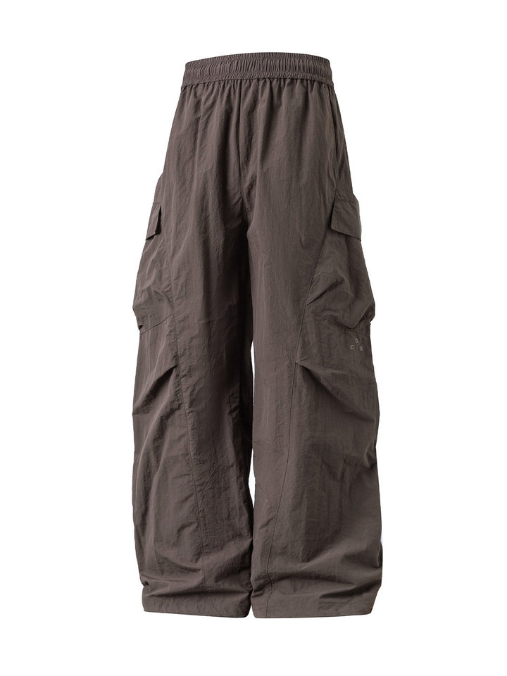 Outdoor Water-repellent Side patch pockets Tooling Loose Versatile trousers