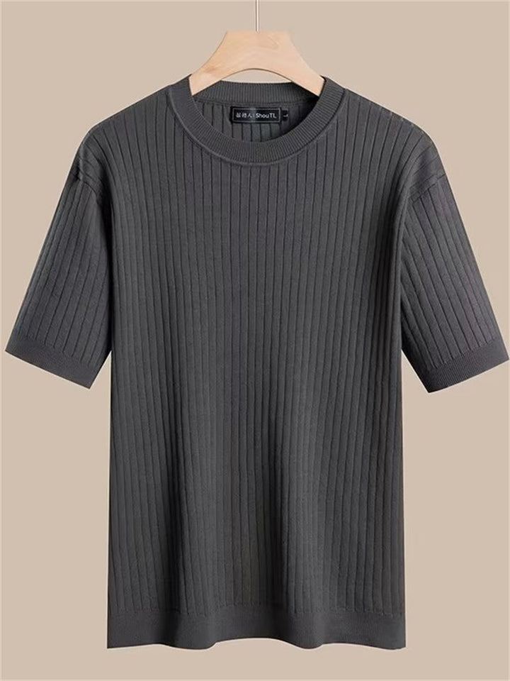 Liber Summer Men's Jacquard T-shirts